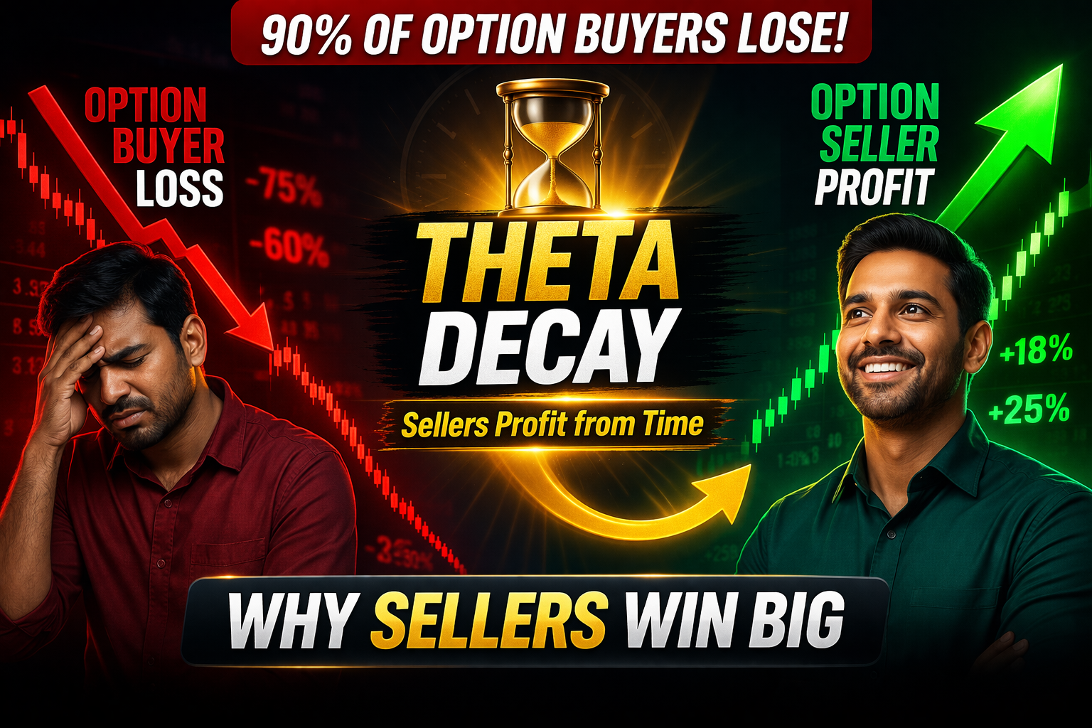 Why 90% of Option Buyers Lose (And Sellers Win Big)