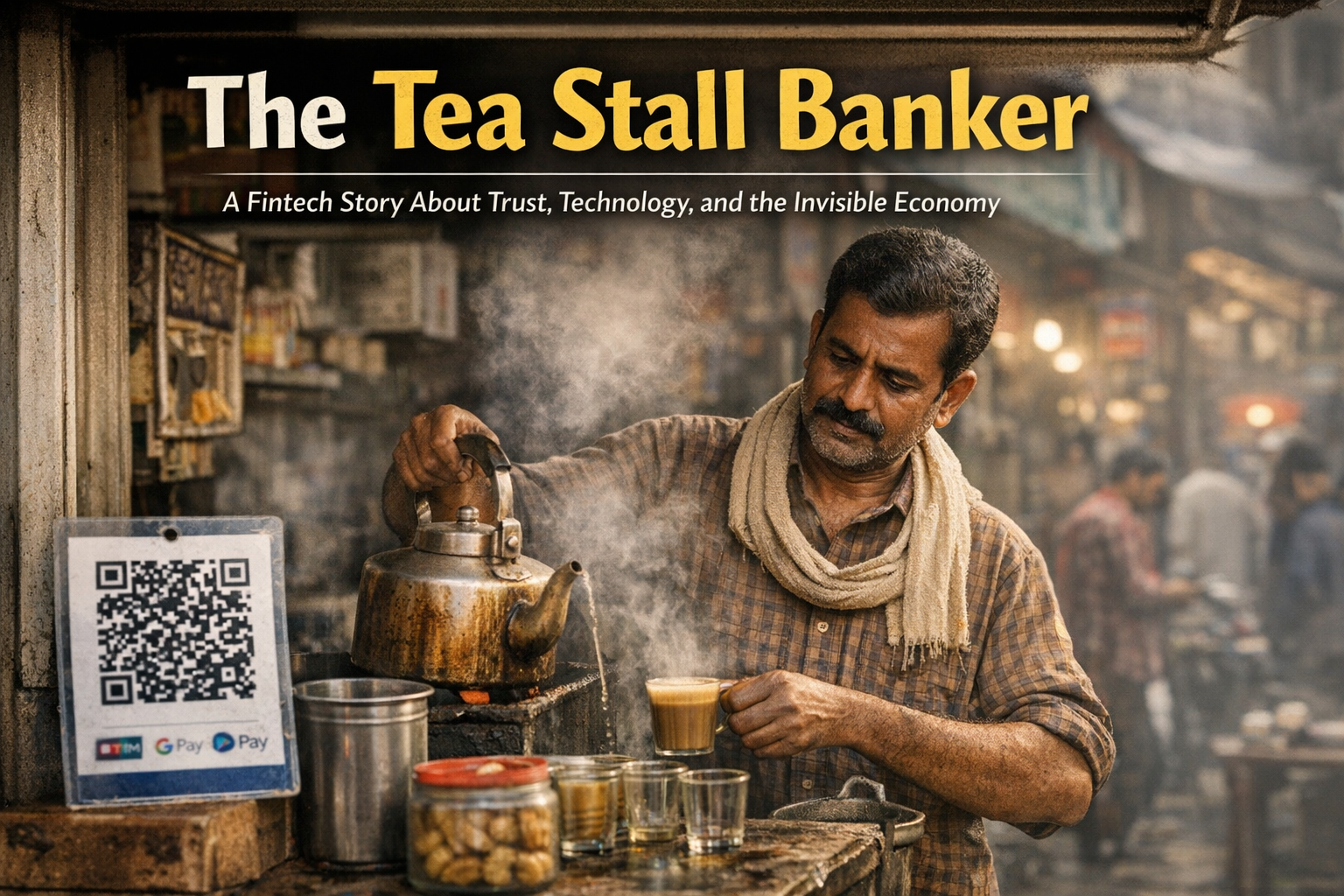 The Tea Stall Banker: A Fintech Story About Trust, Technology, and the Invisible Economy
