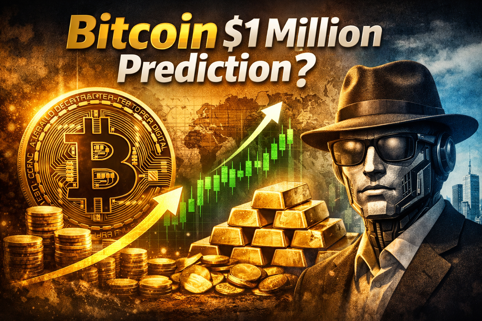 Bitcoin $1 Million Prediction: Bitwise CIO Says Gold’s History Shows the Path
