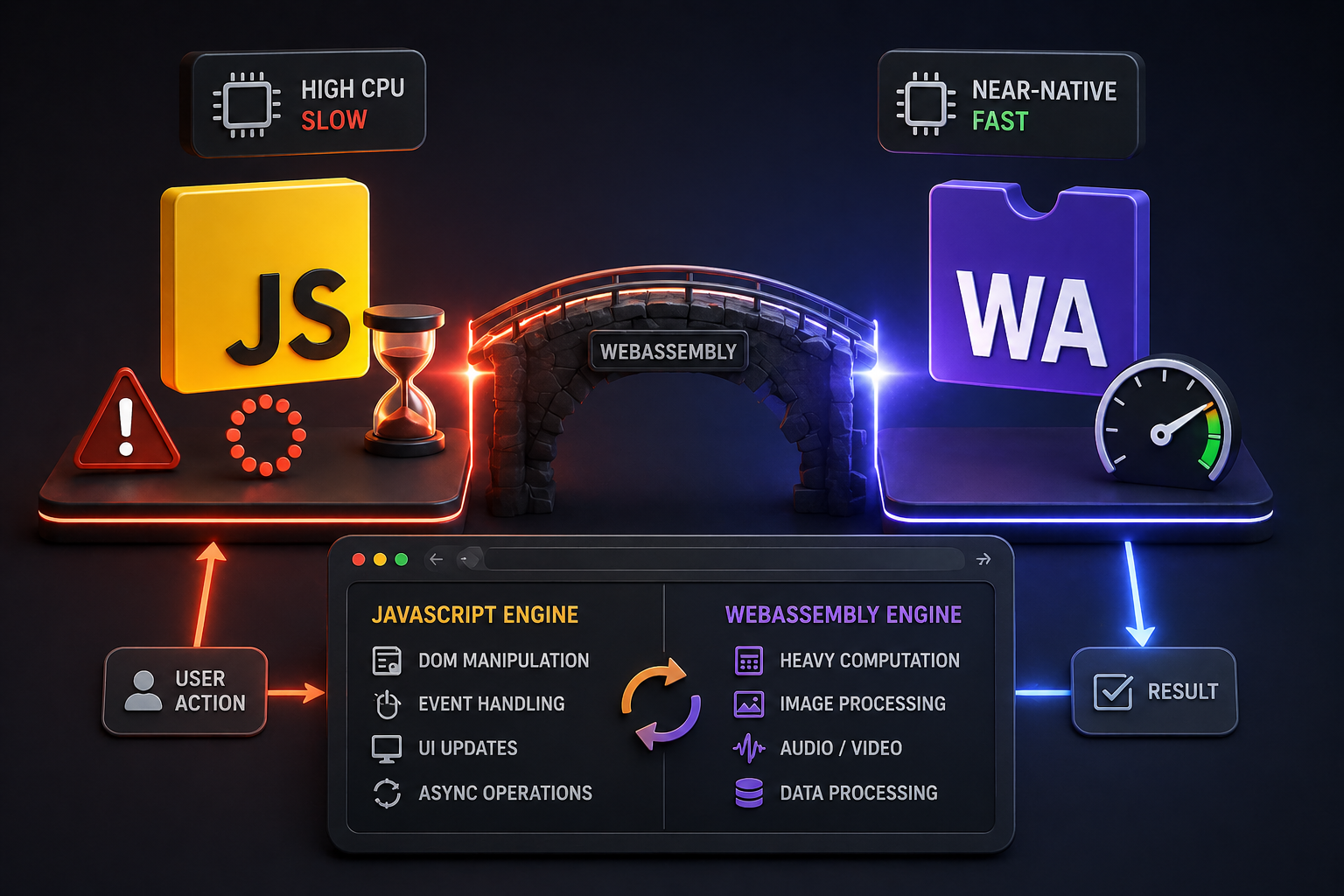 WebAssembly Just Made JavaScript Obsolete for Heavy Computation — Here’s the Proof