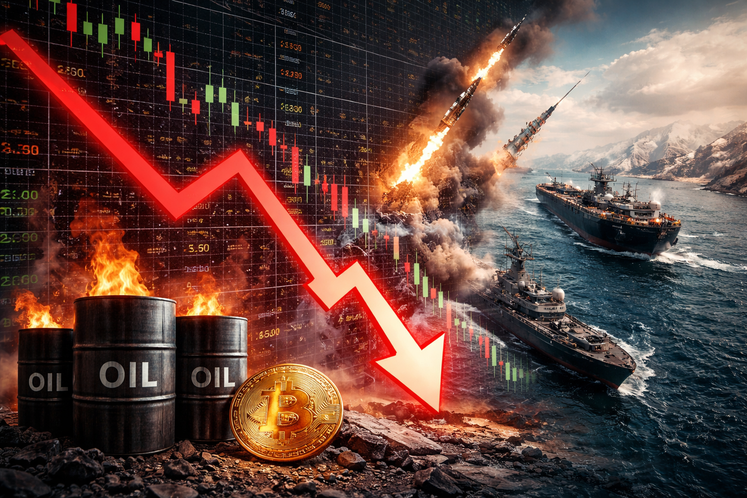 Oil Shock Hits Markets as Strait of Hormuz Tensions Shake Stocks and Crypto | March 10, 2026