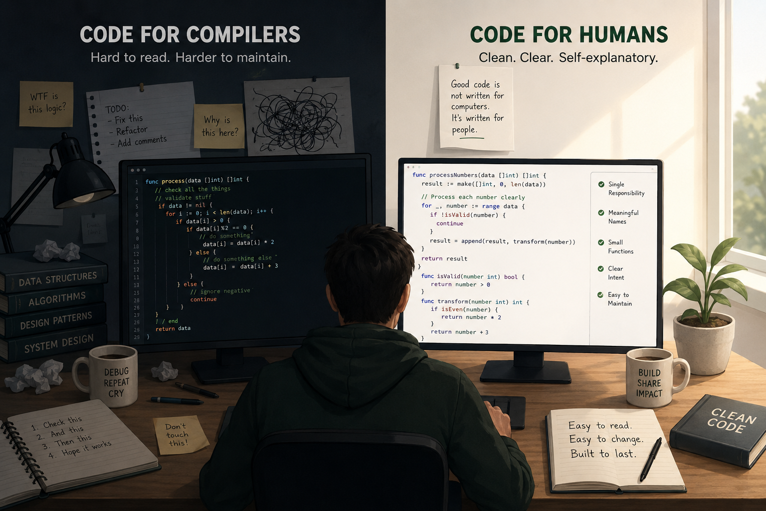 Stop Writing Code for Compilers and Start Writing It for Humans