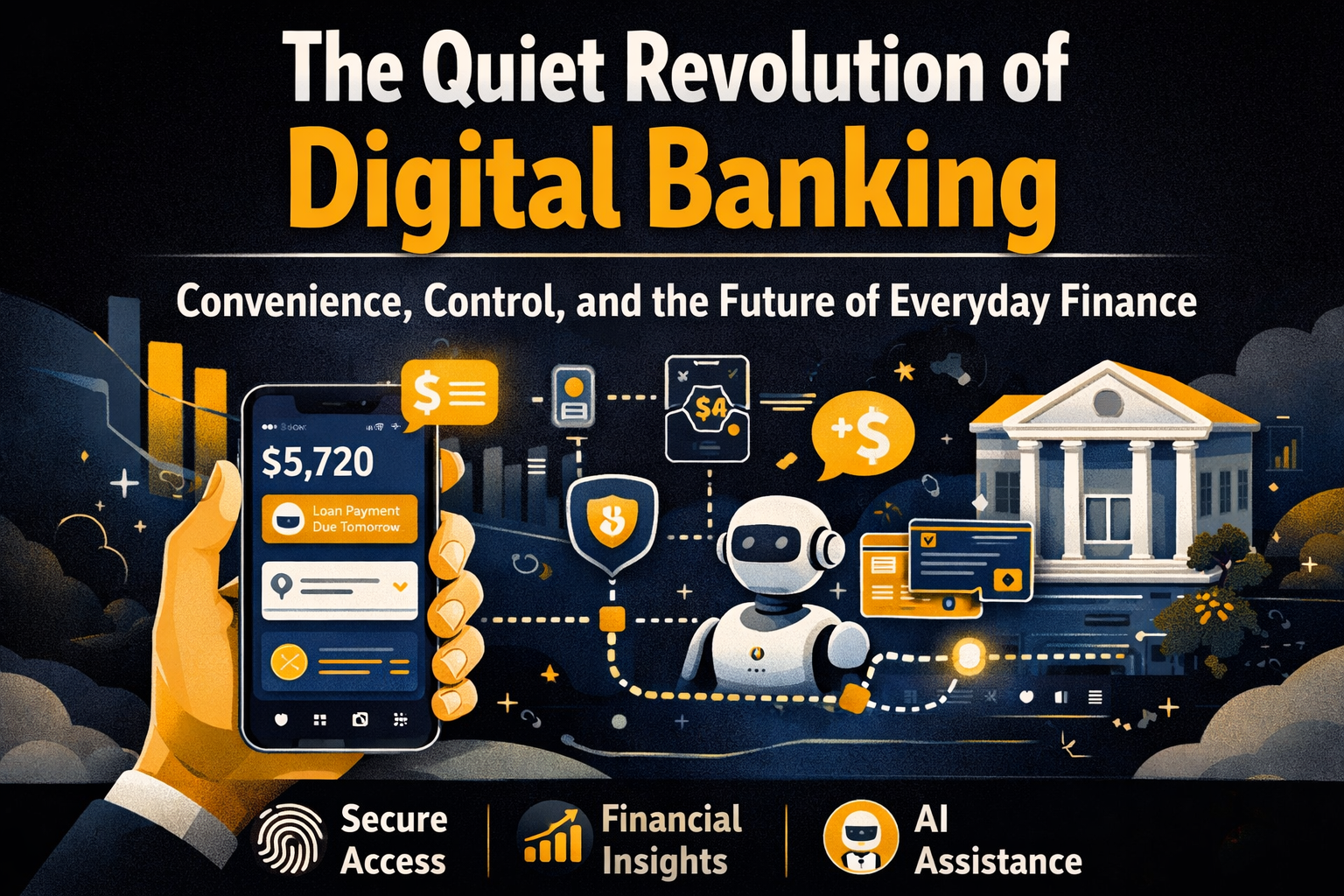 The Quiet Revolution of Digital Banking: Convenience, Control, and the Future of Everyday Finance