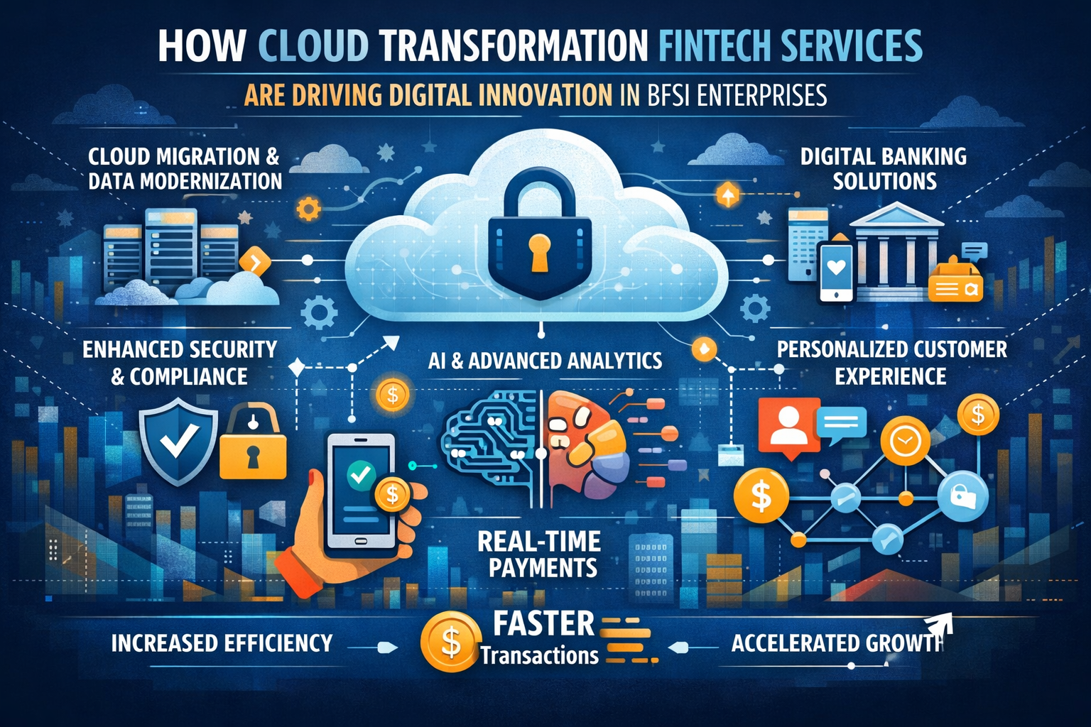 How Cloud Transformation Fintech Services Are Driving Digital Innovation in BFSI Enterprises