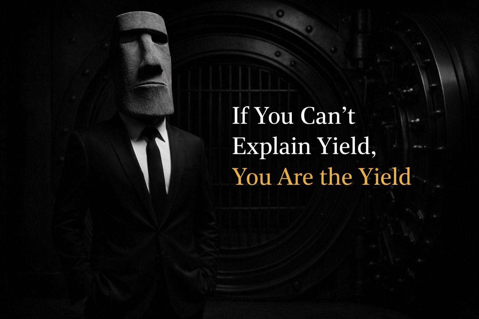 If You Can’t Explain Yield, You Are the Yield