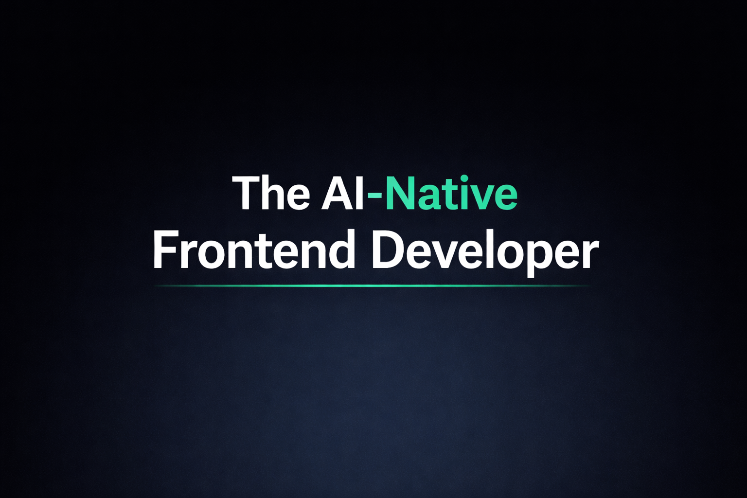 Core Development — React, Architektur und die Frage, die AI nicht beantworten kann