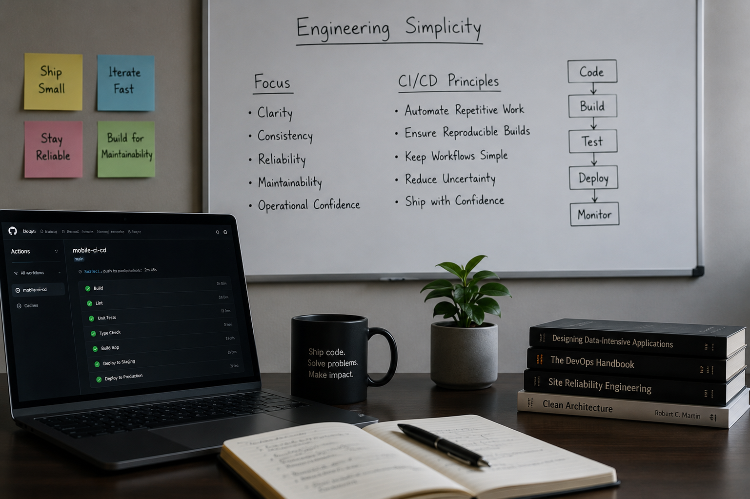 What Building CI/CD for a Startup Taught Me About Engineering Simplicity