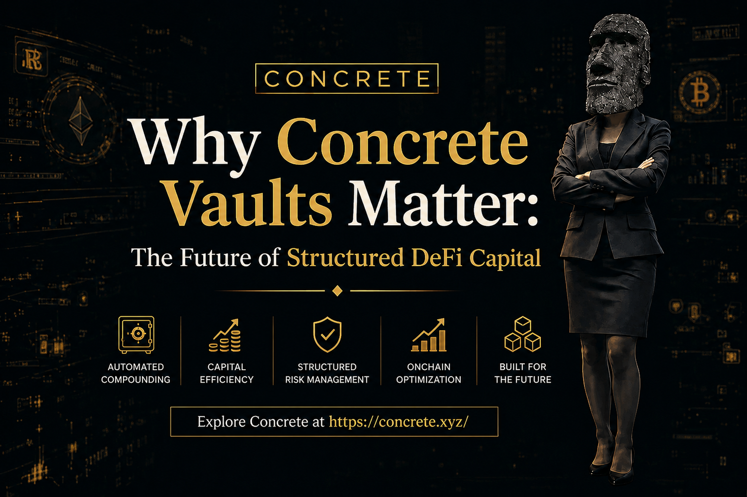 Why Concrete Vaults Matter: The Future of Structured DeFi Capital