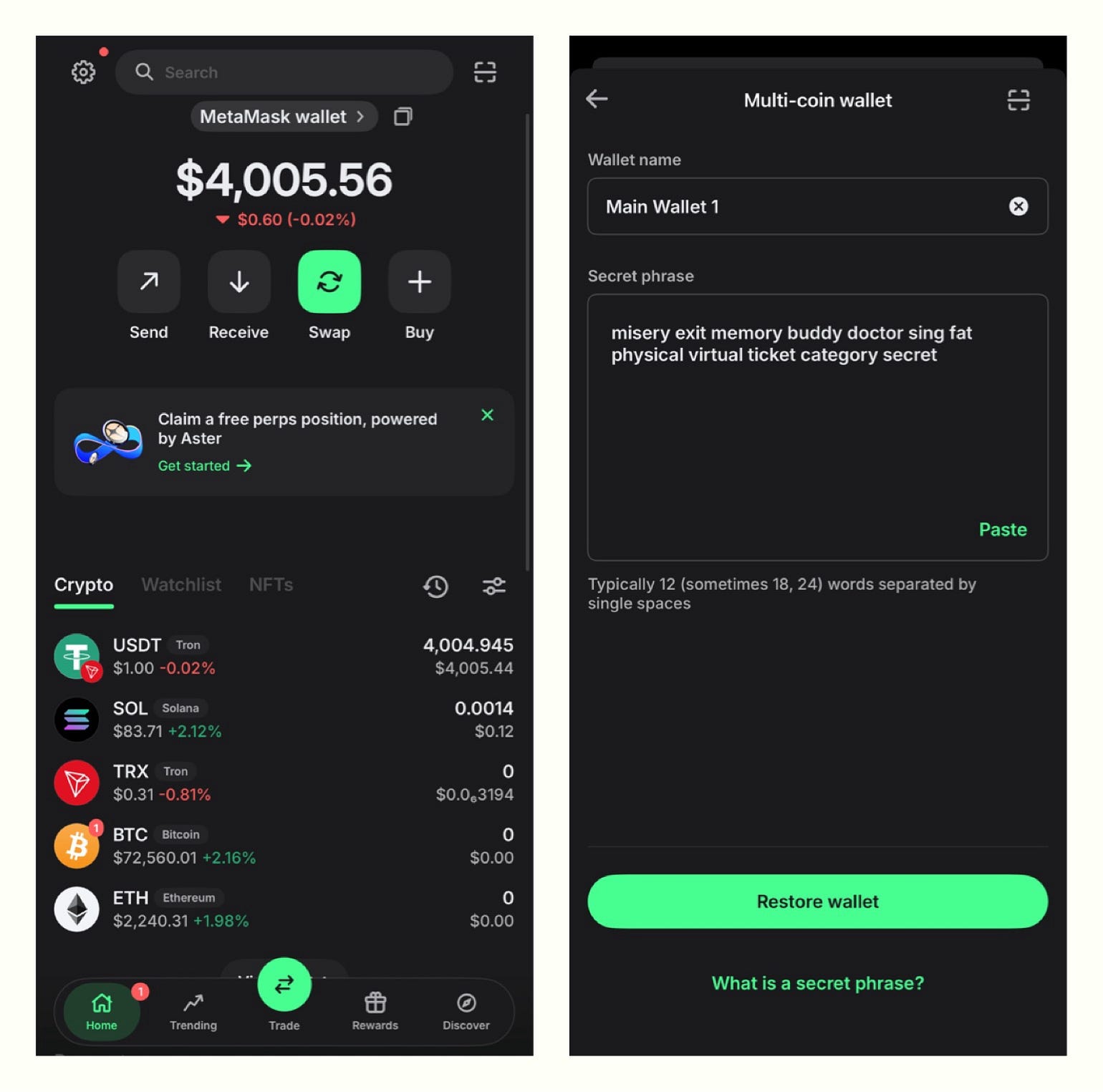 Guys pls a question:my MetaMask wallet holds 4,000.