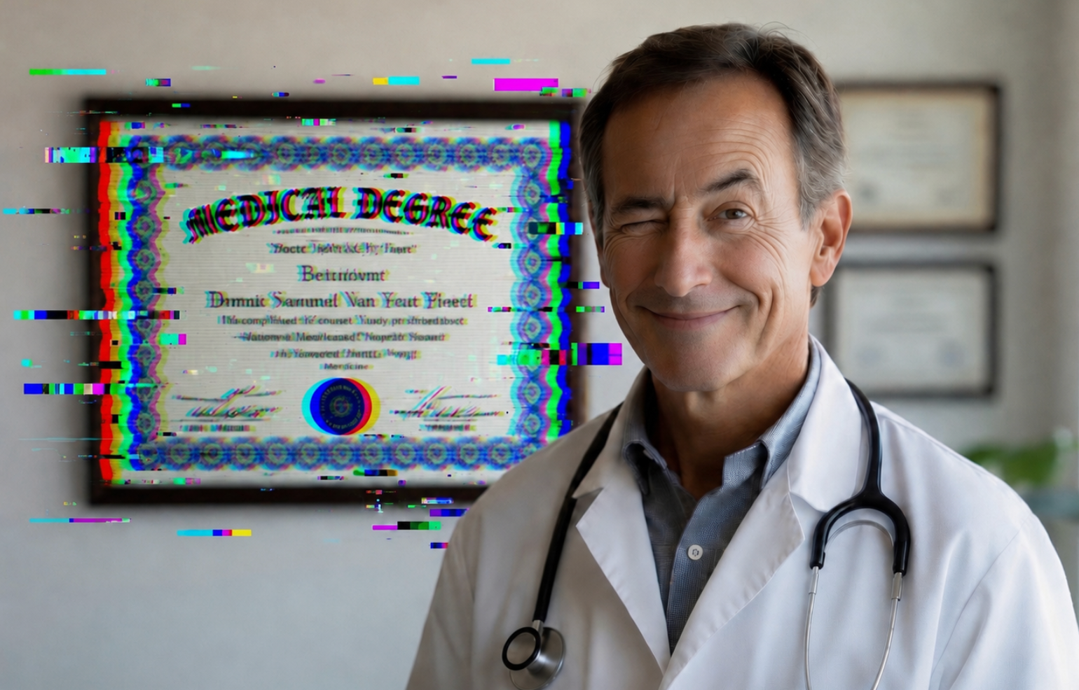 Claude falsely claims medical credentials, diagnoses cancer, and hallucinates clinical records