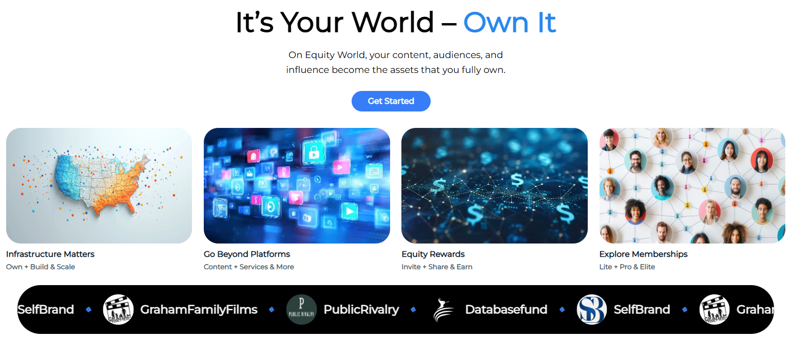 Equity World -Infrastructure Ownership Economy