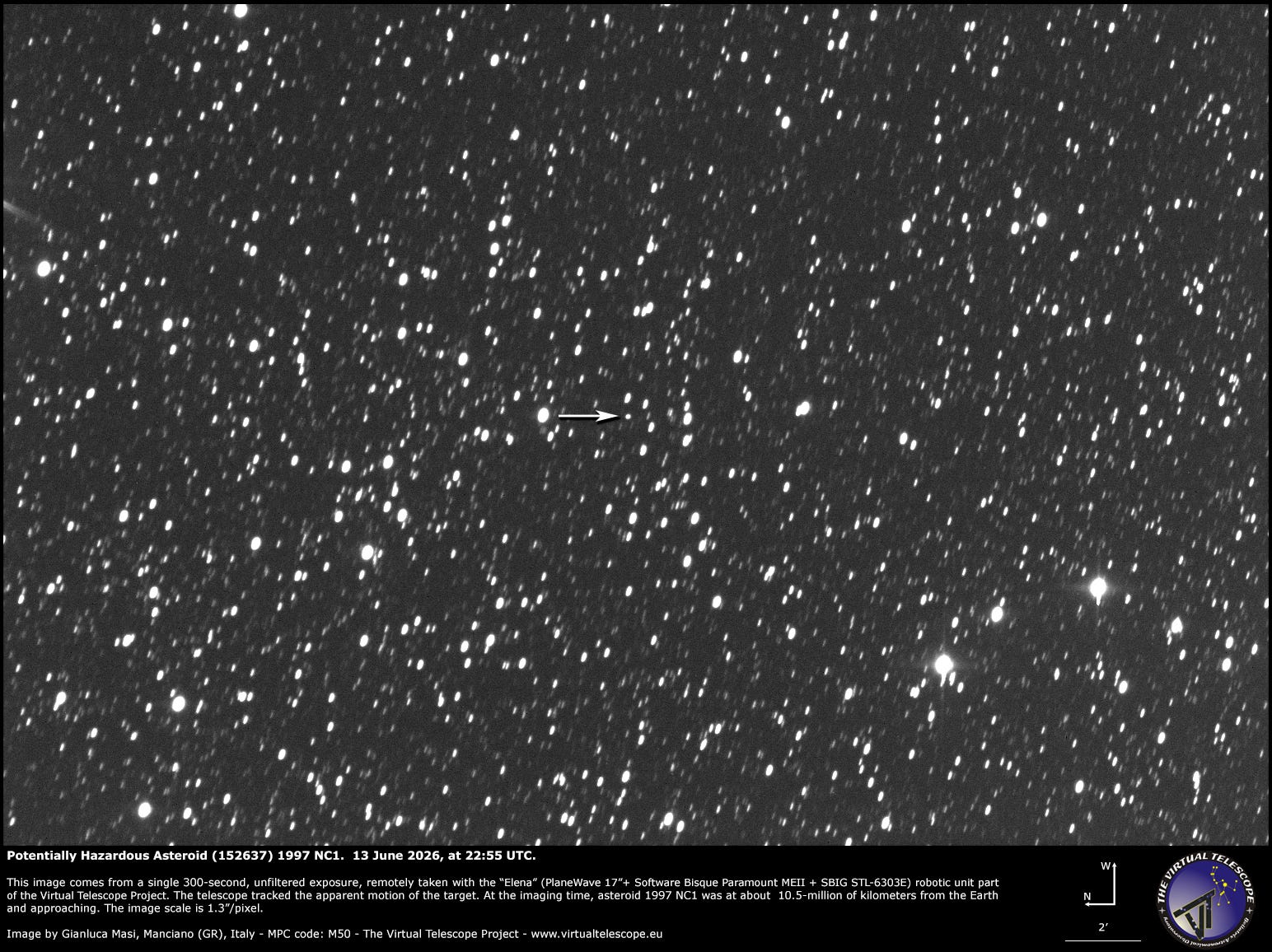 Asteroid 1997 NC1: Earth’s Closest Visitor in 400 Years Asteroid 1997 NC1: Earth’s Closest Visitor in 400 Years