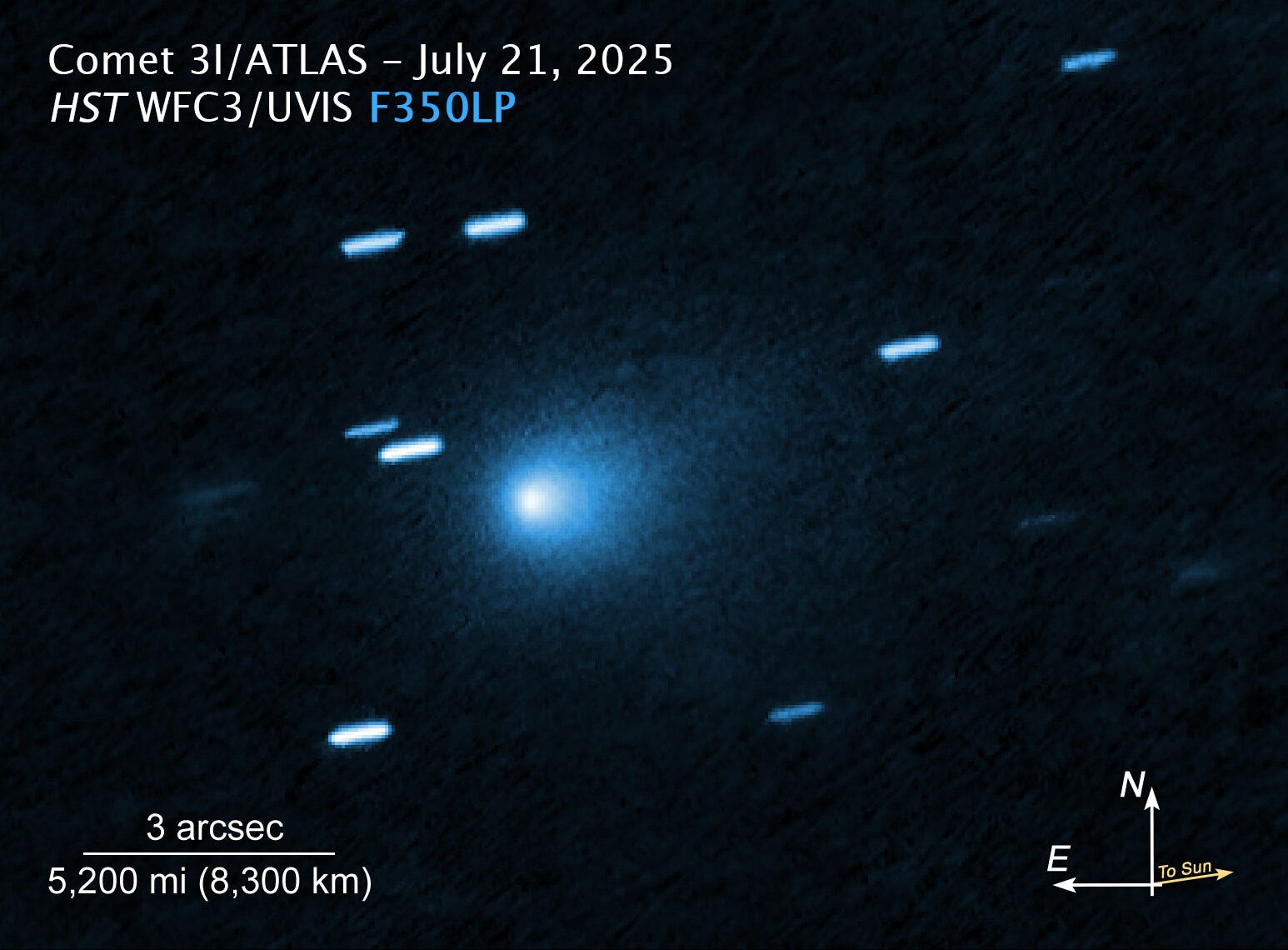Does 3I/ATLAS Generate Its Own Light-
