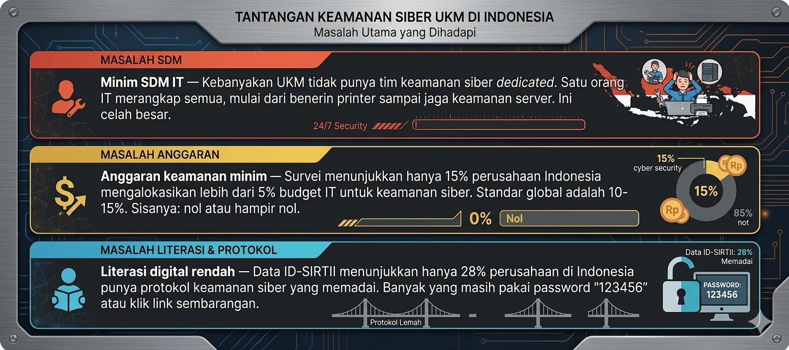 “Bisnis Kecil Nggak Bakal Kena Hack” Mitos yang Bisa Membunuh Usahamu
