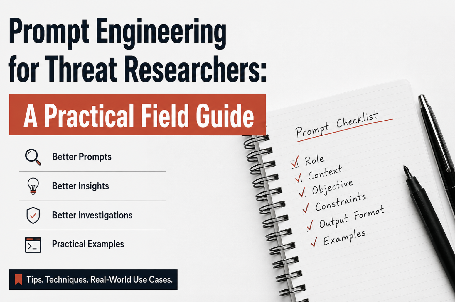 Prompt Engineering for Threat Researchers: A Practical Field Guide