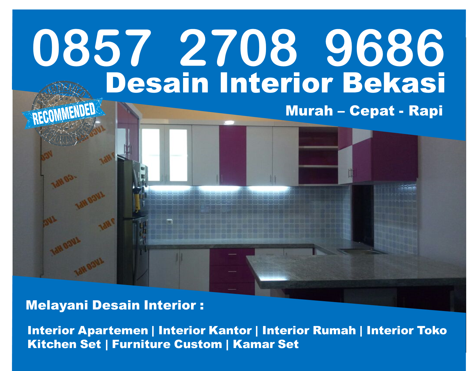 Telp 0857 2708 9686 Indosat Design Interior Office Bekasi