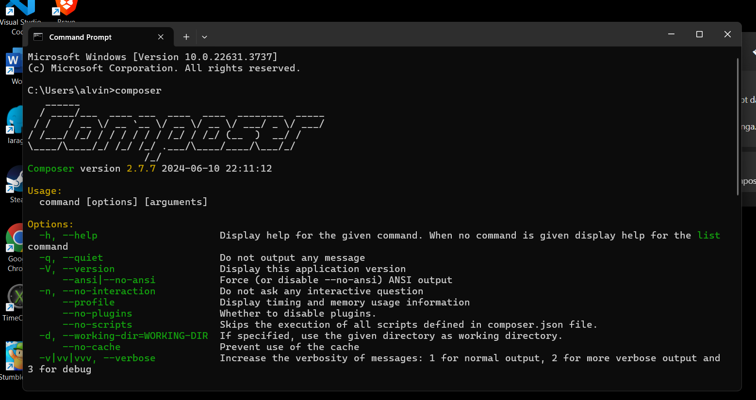 Cara Install Composer Dengan Laragon di Windows 11