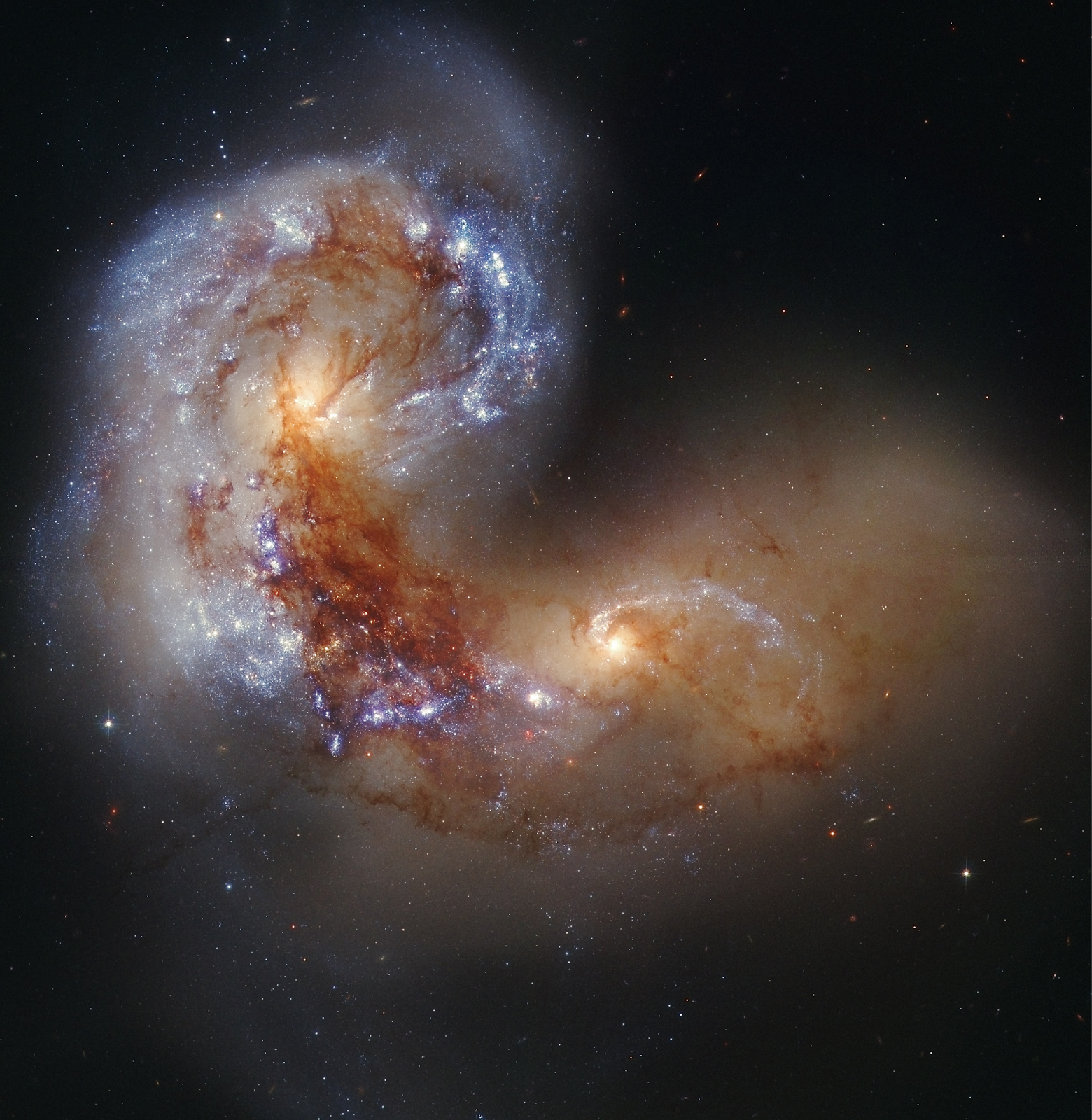 Galaxies Collide