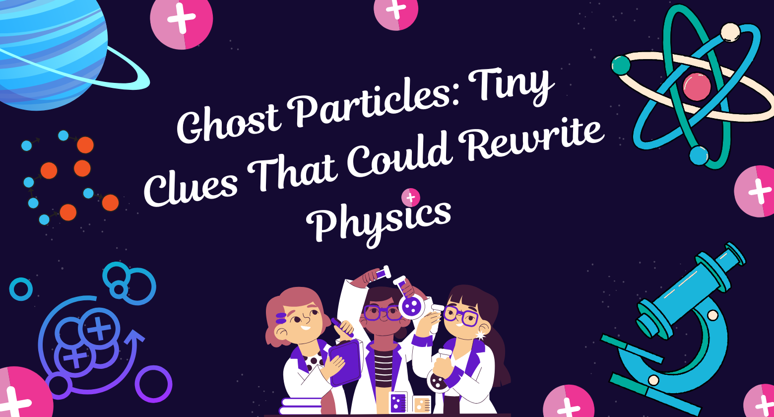 Ghost Particles: Tiny Clues That Could Rewrite Physics