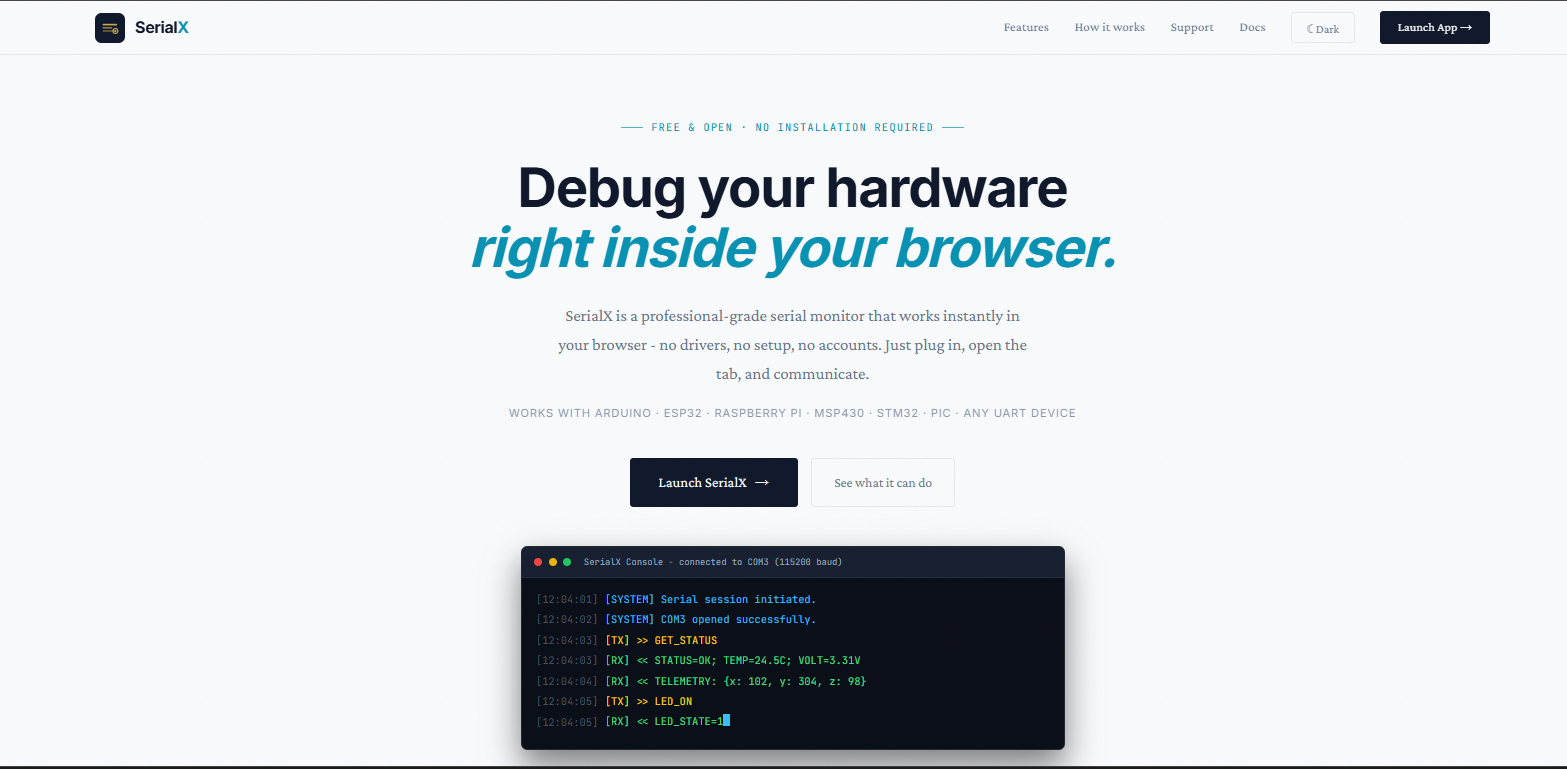 Why I Built a Browser-Based Serial Monitor for Embedded Systems
