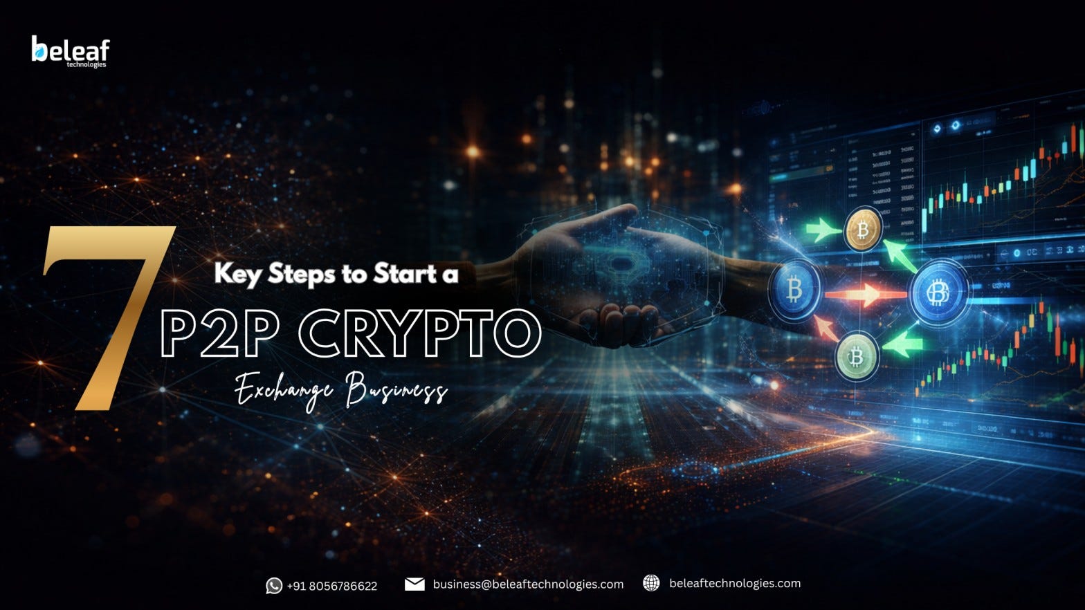 7 Key Steps to Start a P2P Crypto Exchange Business