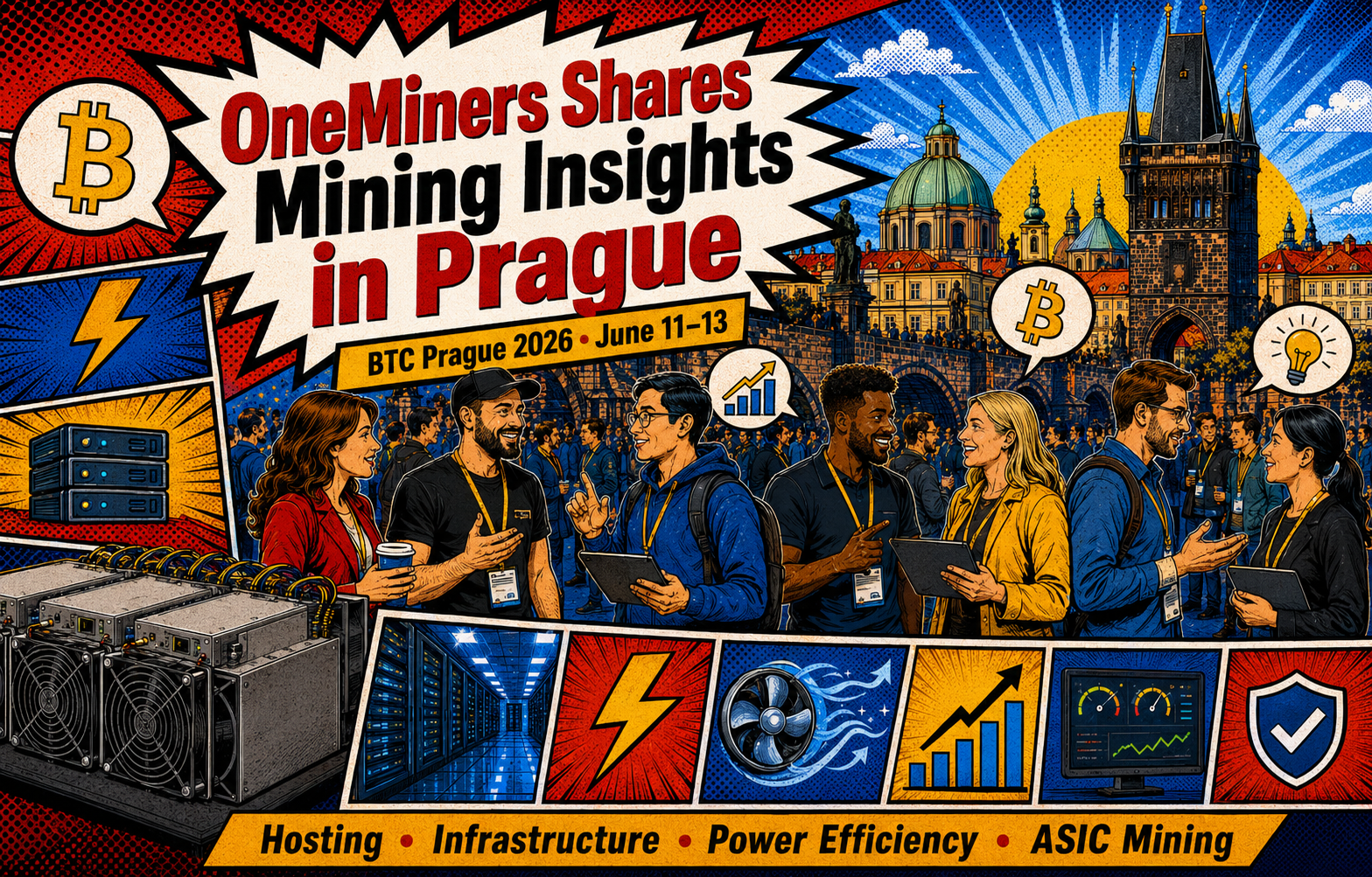 OneMiners Shares Mining Insights in Prague