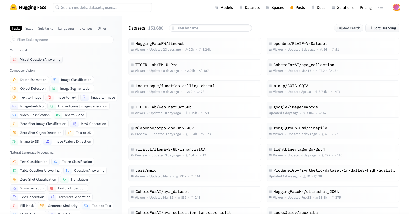 How to load HuggingFace Datasets into  DuckDB and query with GPT-4o