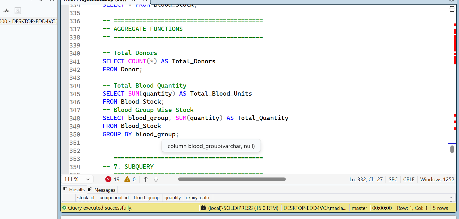 Title: My Journey Building a Blood Bank Management System: Moving Beyond Manual Records