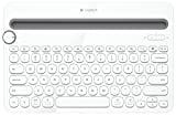 Logitech Bluetooth Multi-Device Keyboard K480 – White – for Windows and Mac Computers, Android...