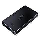 AUKEY 20000mAh Power Bank, Portable Charger with 2 Inputs, 3.4A Dual-USB Output Battery Pack...