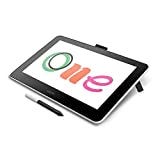 Wacom One Digital Drawing Tablet with Screen, 13.3 Inch Graphics Display for Art and Animation...