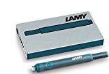 Lamy T10 Petrol Blue Ink 5 Cartridges