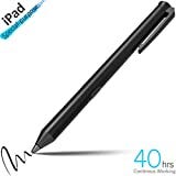 HAHAKEE iPad Stylus Pen Compatible for iPad Series,USB Rechargeable Black Active Stylus,Support...