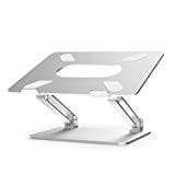 Laptop Stand, Boyata Laptop Holder, Multi-Angle Stand with Heat-Vent to Elevate Laptop, Adjustable...