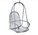 Kaushalendra Swing Hanging Stainless Steel Hammock Chair With Accessory (Silver)