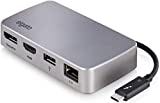 Elgato Thunderbolt 3 Mini Dock - with Built-In Thunderbolt Cable, 40 GB/S, Dual 4K Support, USB 3.1...
