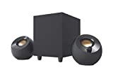 Creative Pebble Plus 2.1 USB-Powered Desktop Speakers with Powerful Down-Firing Subwoofer and...