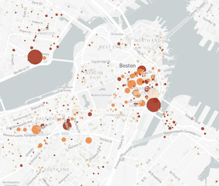 7 Data Visualization Techniques For Location Points Of Interest