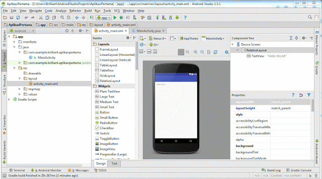 Cara Install Android Studio Lengkap Beserta Pembuatan Project Hello World