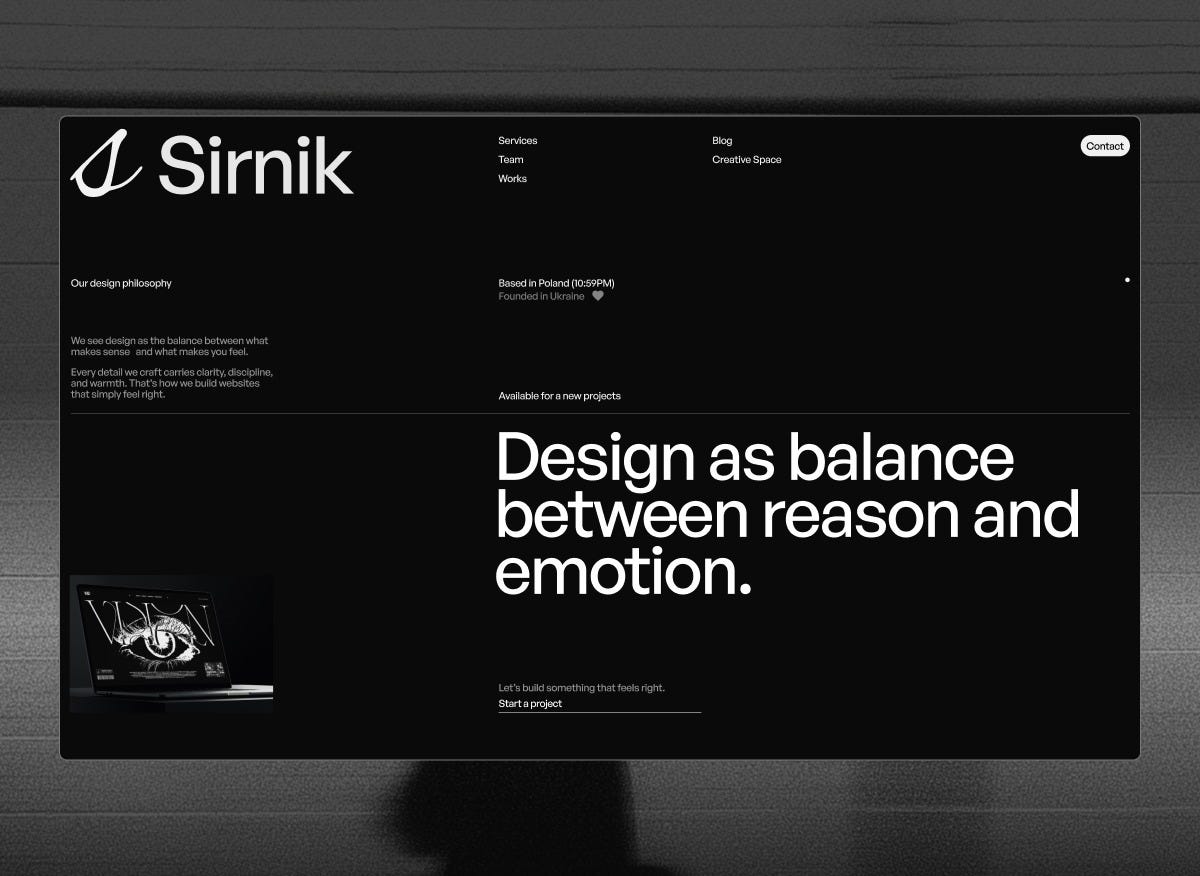 Sirnik: Design Between Reason and Emotion