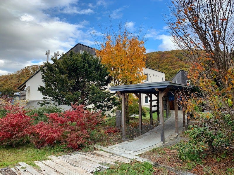 Northern Hokkaido’s Toyotomi Onsen during the months of autumn