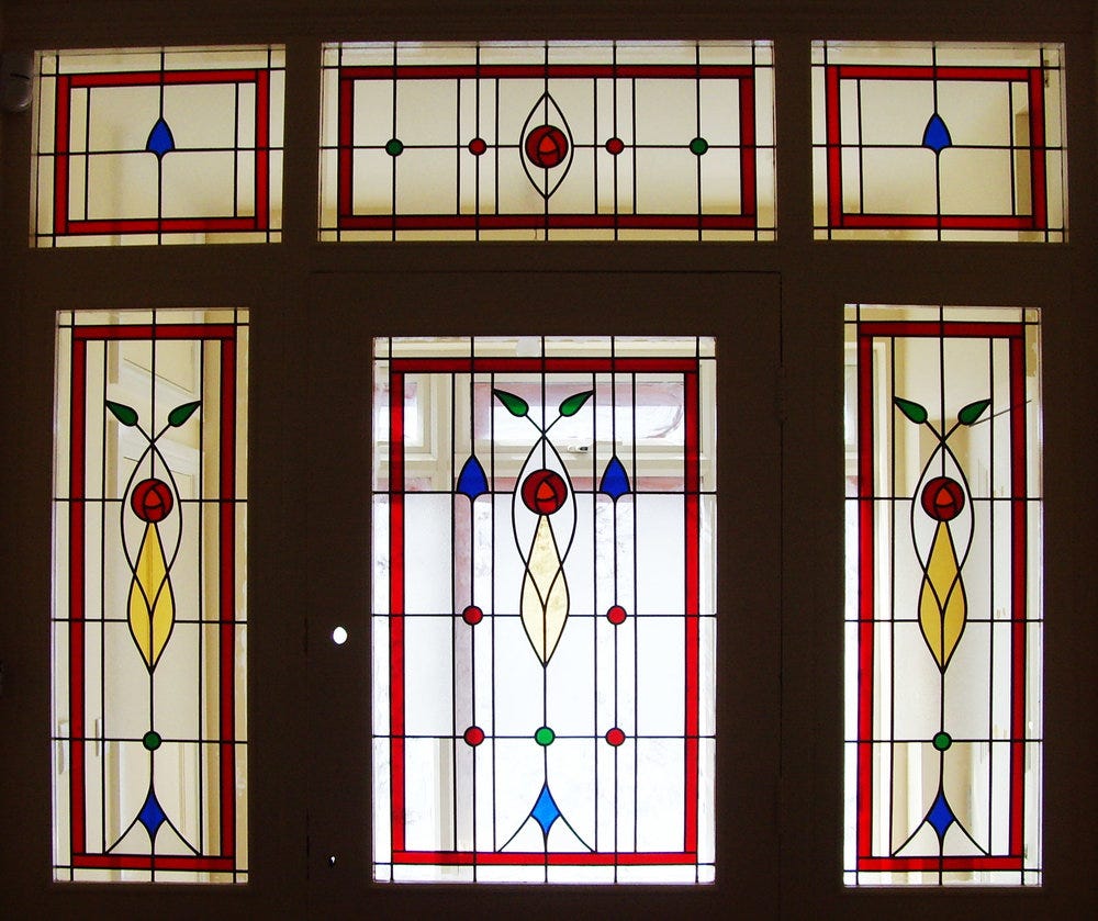 Stained Glass Windows for Modern Homes Modernize Medium