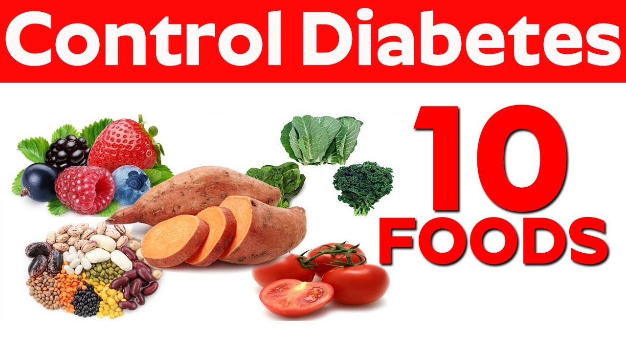 10 Foods For Control Diabetes – Diabetic Diet – Medium