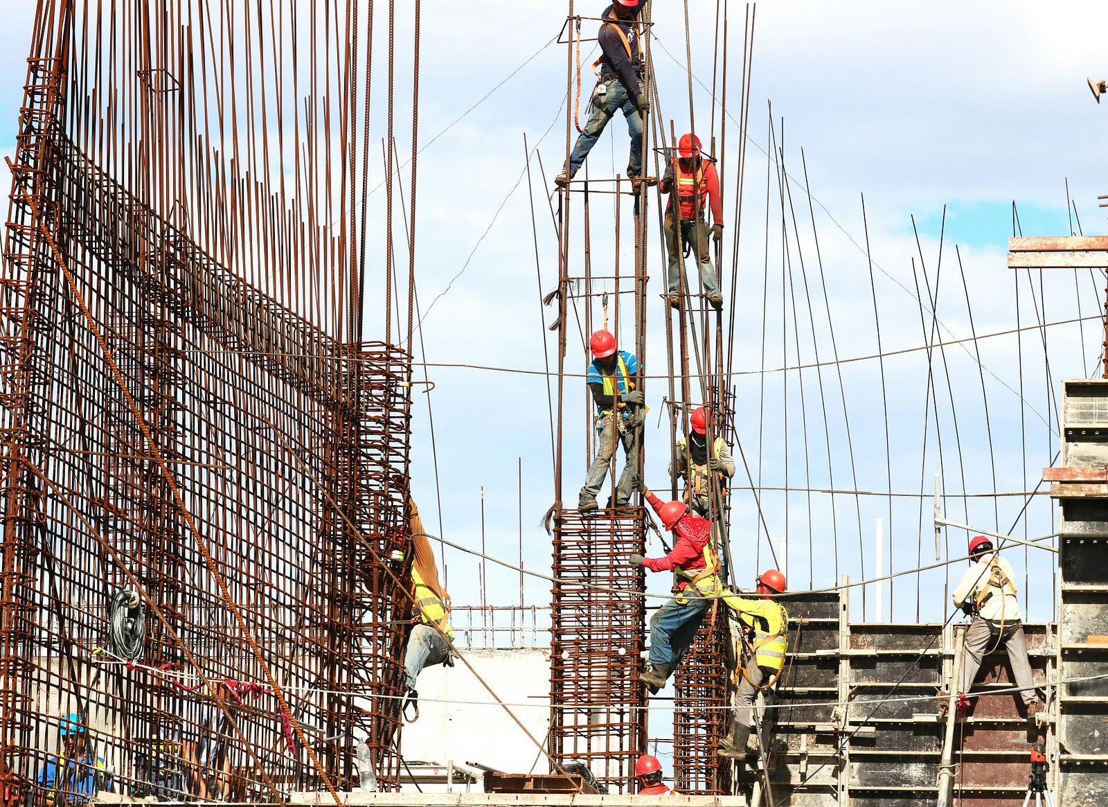 active construction site