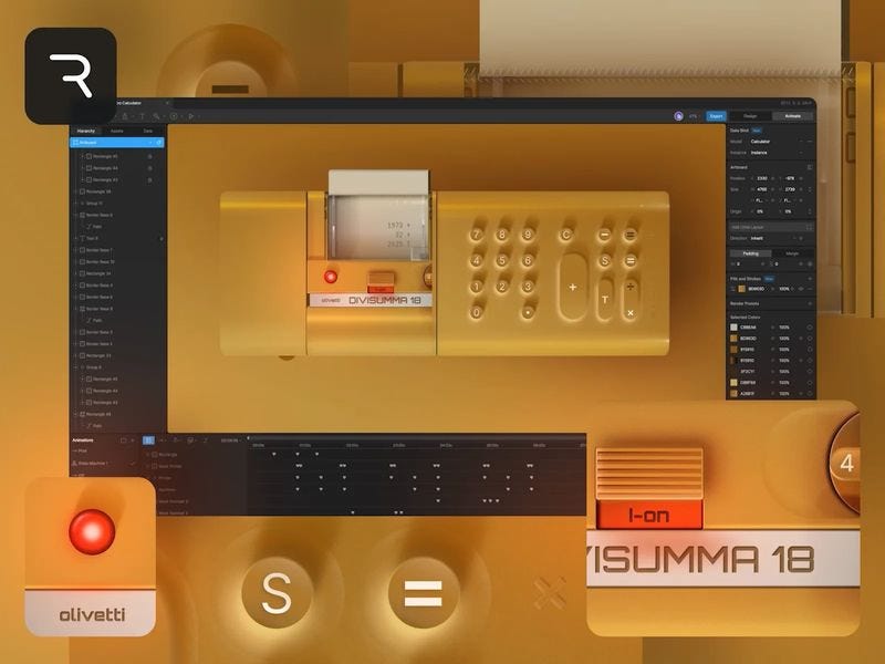 Olivetti Divisumma 18 by JAVIER