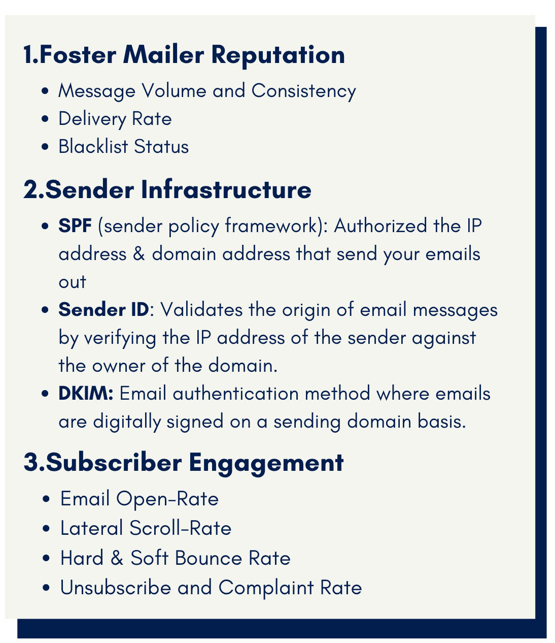 3 ways to foster mailer reputation