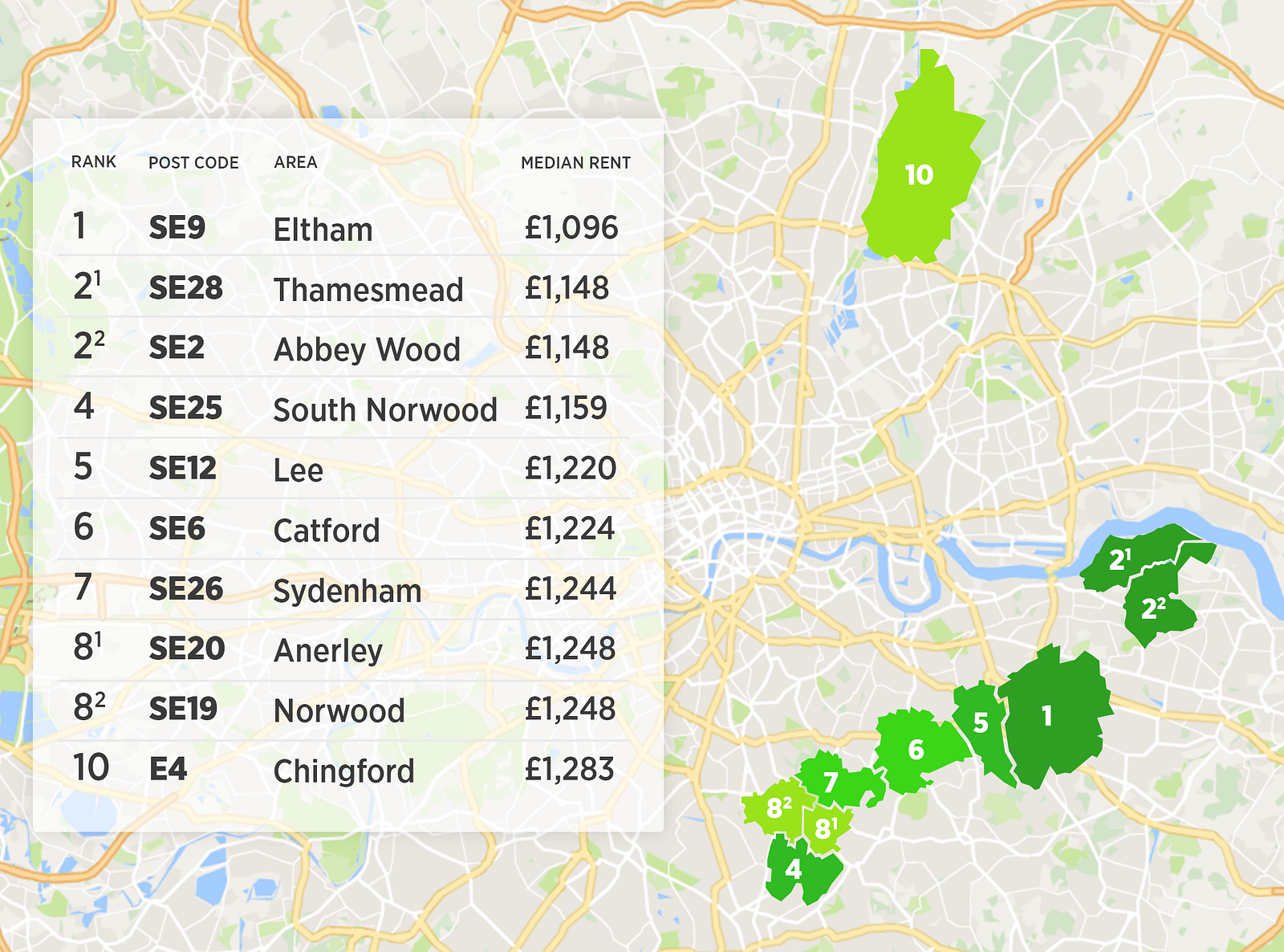 London’s 10 most affordable neighborhoods July Looped Medium