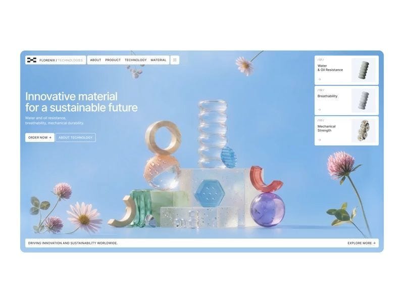 Industrial Manufacturing Website Design