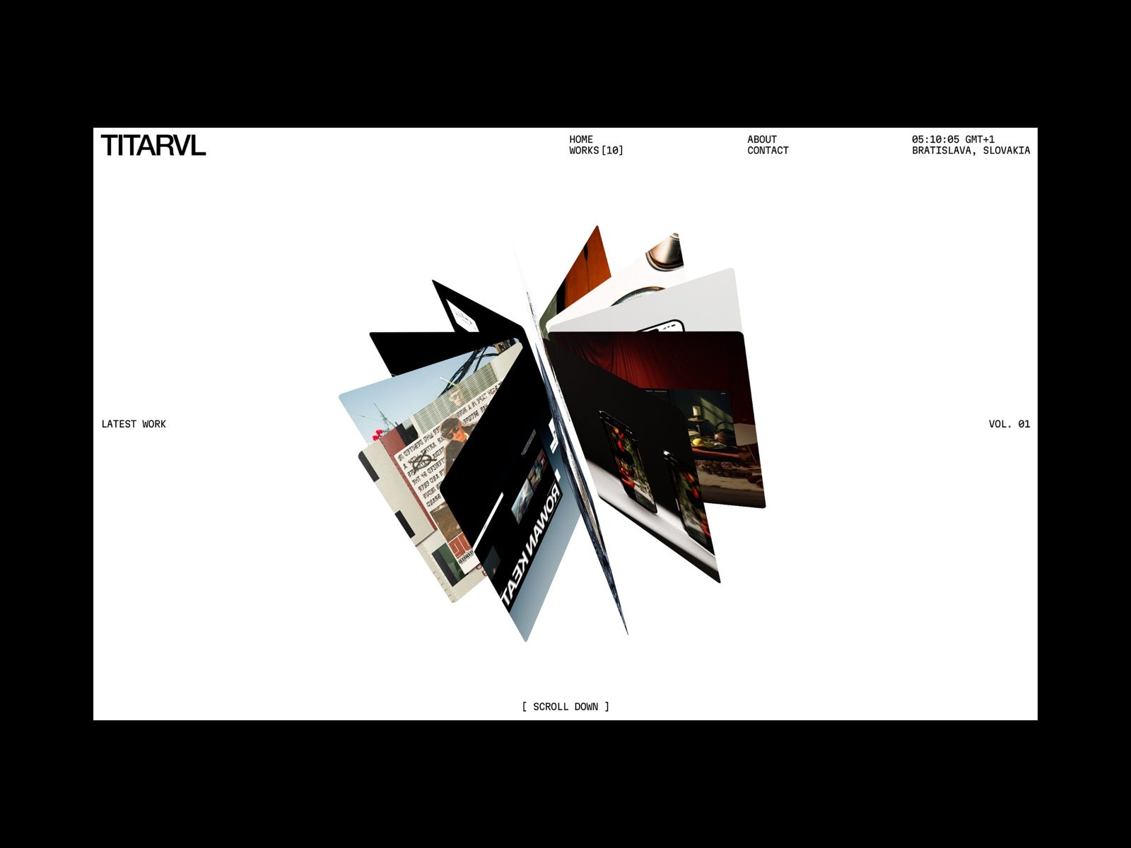 TITARVL — Premium Portfolio Template