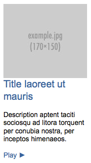 Design pattern mockup